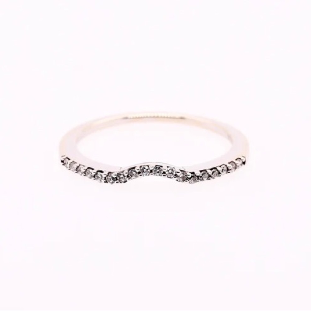 White Gold Diamond Band
